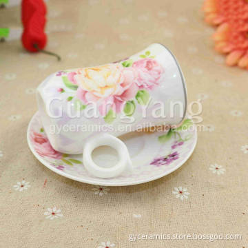 Eco-Friendly Stocked New Bone China Antique Coffee Cups And Saucers With Exw Price